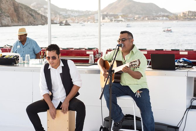 Cabo Sunset Dinner Cruise with Live Music & Open Bar on Cabo Wave - Live music, DJ energy, and the party question