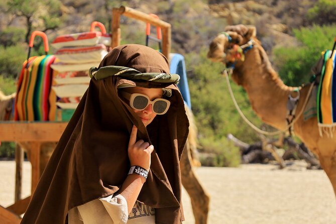 Camel Ride in the Canyon + Thrilling Water-Slides & Snacks - The rescued-animal sanctuary below the canyon