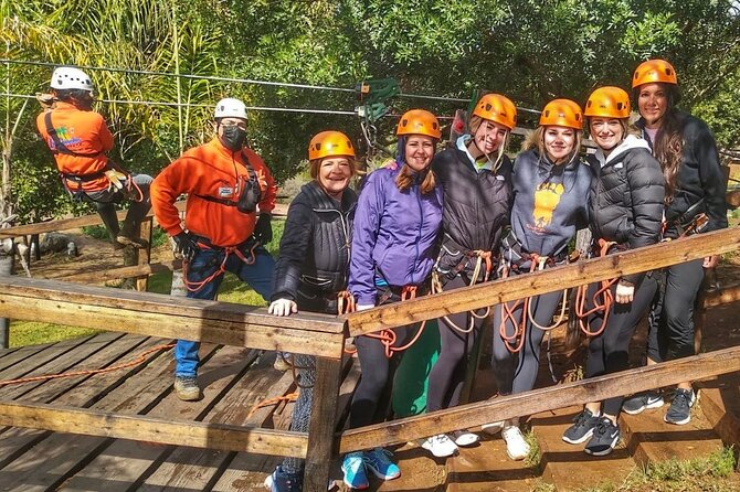 Canadas Zipline Canopy Tour + Bufadora w Private Port Pick up - Five ziplines and five bridges at Las Cañadas