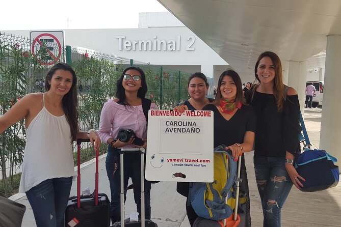 cancun airport shuttle - The minivan ride and hotel drop-off