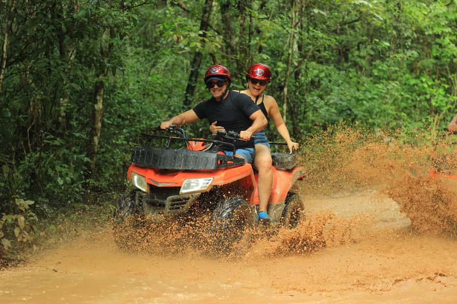 Cancún: ATV, Zipline, and Cenote Adventure with Lunch - Transportation and the human touch