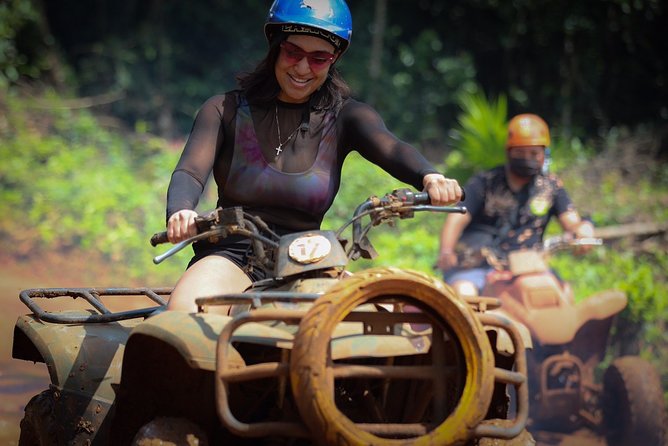 Cancun Best ATV Tour, Ziplines and Cenote Swim with Lunch - Tequila tasting and a Maya culture stop