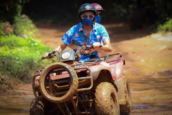Cancun Best ATV Tour, Ziplines and Cenote Swim with Lunch - Two tacos, not a full lunch