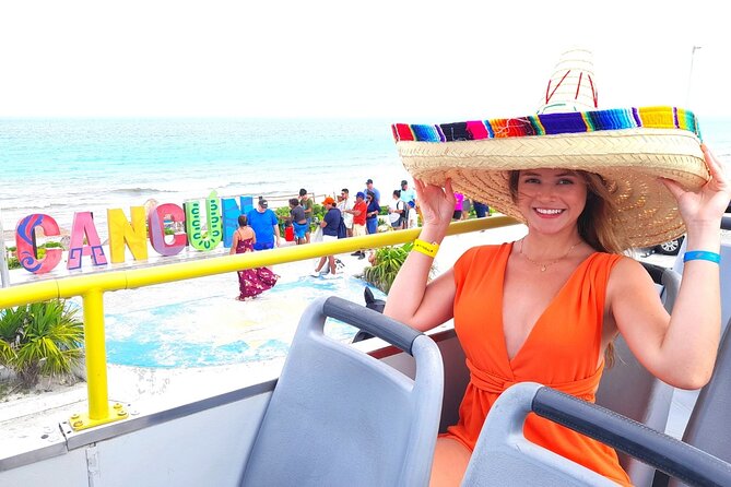 Cancun City Sightseeing and Shopping Tour on a Double Decker bus - El Meco, Cancun’s Quiet Archaeological Stop