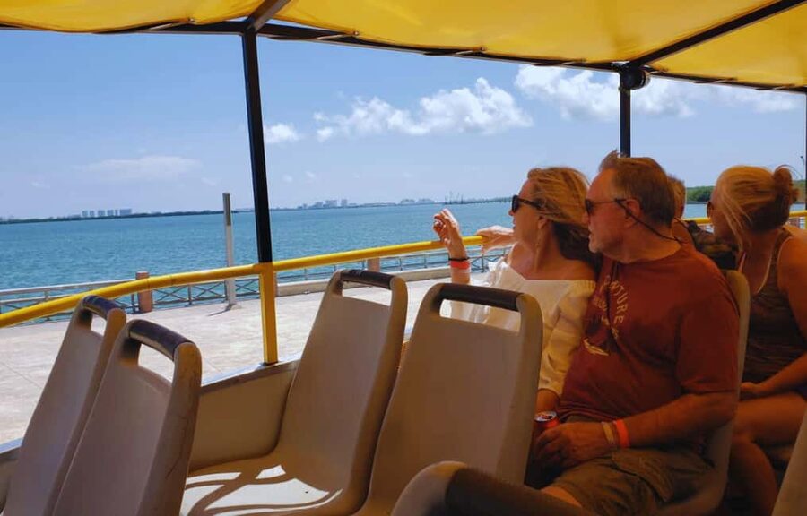 Cancun: Guided City Tour with Shopping by Double Decker Bus - A quick look at Cancun beyond the resort strip