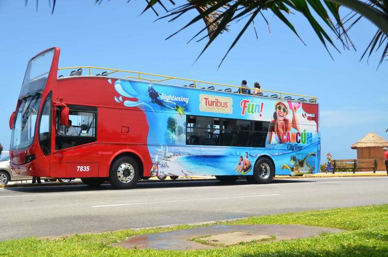 Cancun: Hop-On-Hop-Off Sightseeing Bus Tour - The Centro circuit, from ADO to Mercado 28