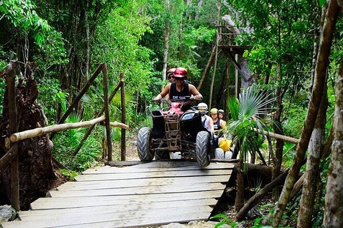 Cancun Horseback Riding, ATV, Ziplines, Cenote, Lunch and Drinks - The real time commitment: transfers and waiting
