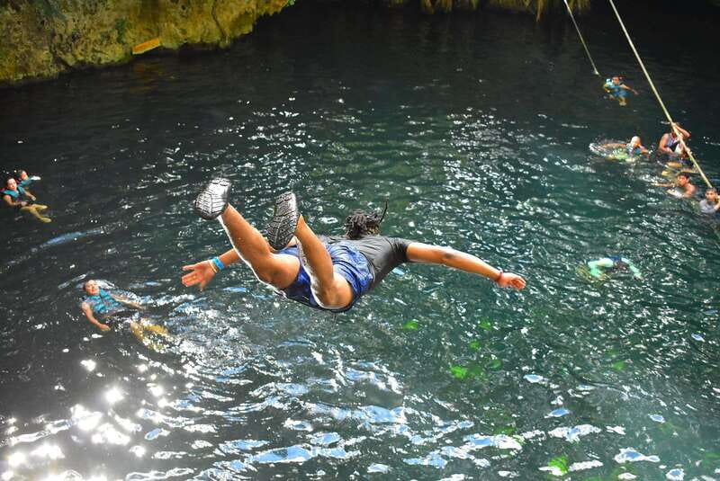 Cancun: Jungle ATV Tour, Ziplining, and Cenote Swim - Cenote Verde Lucero: the best cooldown