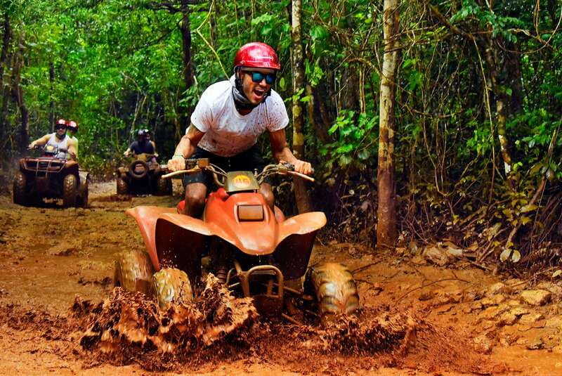 Cancun: Jungle ATV Tour, Ziplining, and Cenote Swim - Guides, group size, and the overall pace
