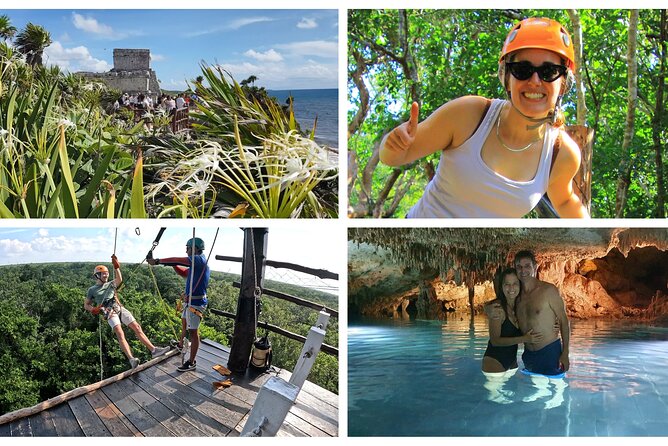 Cancun Jungle Tour: Tulum, Cenote Snorkeling, Ziplining, Lunch - Key points to know before you book