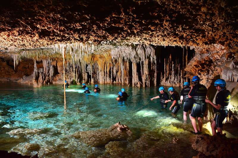 Cancun/Playa del Carmen: Tickets to Rio Secreto and Lunch - Arrival, equipment, and the first safety briefing