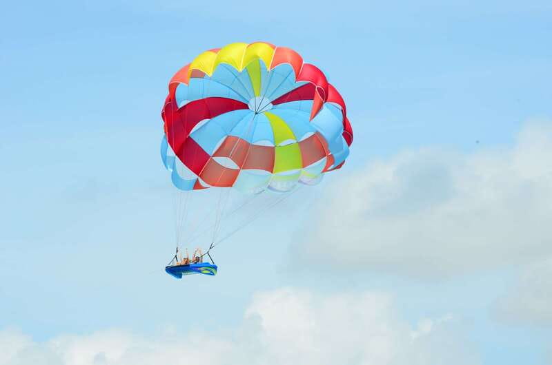Cancún: Skyrider Parasailing Experience - Flying above Nichupté Lagoon