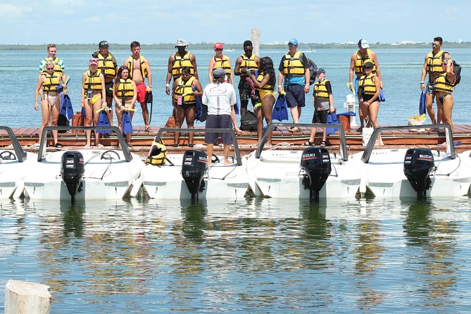 Cancun speedboat and snorkel tour: shared speedboat - Who will enjoy this outing most