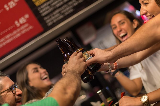 Cancun Taco Tour, Local Beer and Night Market with Transportation - Parque de las Palapas and the night-market finish