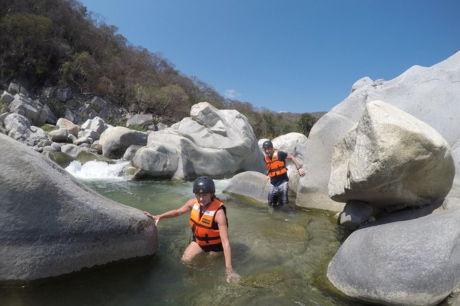 Canyoning in the Oaxacan Coast Canyons - Natural pools, cliff jumps, and changing conditions