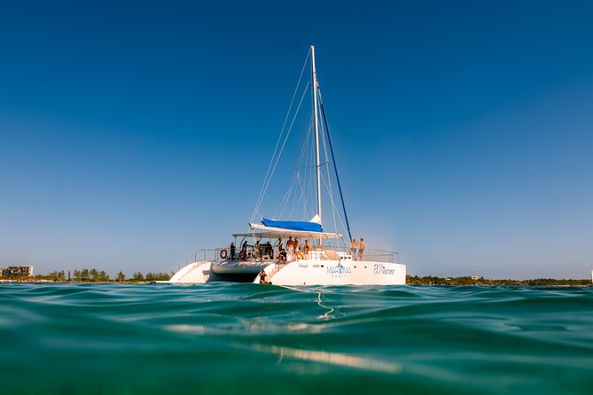 Catamaran Cruise in Riviera Maya With Snorkeling & Beach Club - Setting out from Maroma Beach