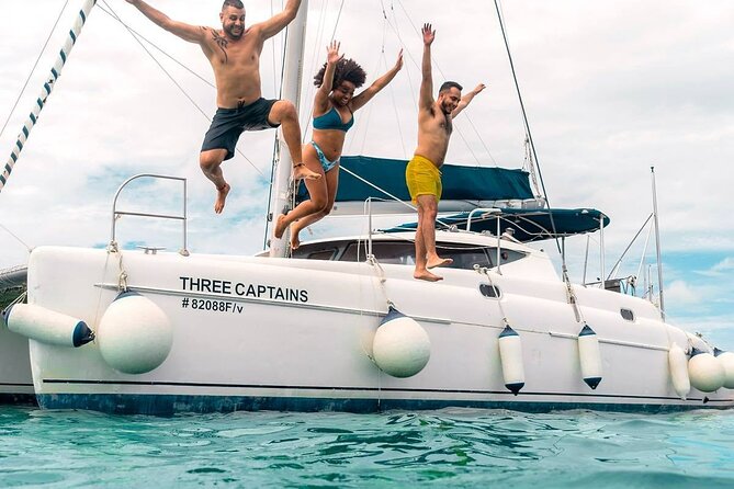 Catamaran Cruise in Riviera Maya With Snorkeling & Beach Club - The first reef stop and what you may see