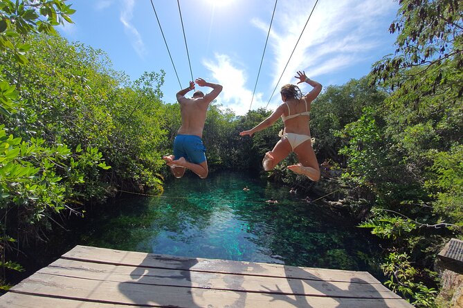 Cenotes Private Tour VIP - Yal-ku Lagoon: an open-sky first stop