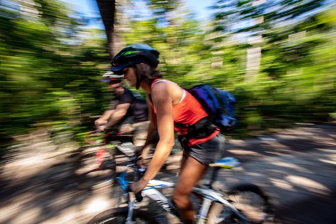 Cenotes trail jungle bike tour in Tulum with lunch - Zip lines, canoeing, and the three-cenote route