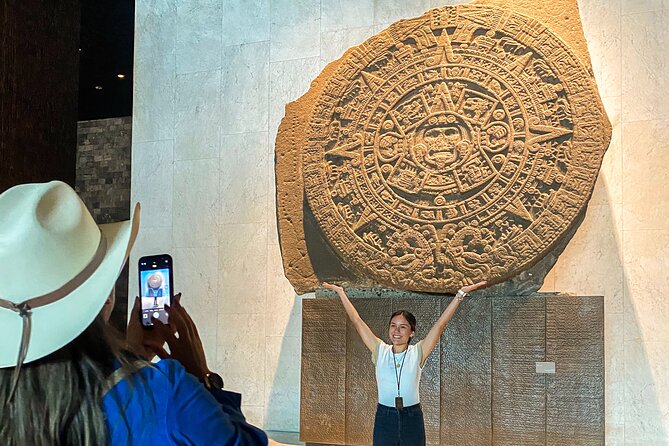 Chapultepec Castle & Anthropology Museum Tour - The Aztec Stone of the Sun and Olmec heads