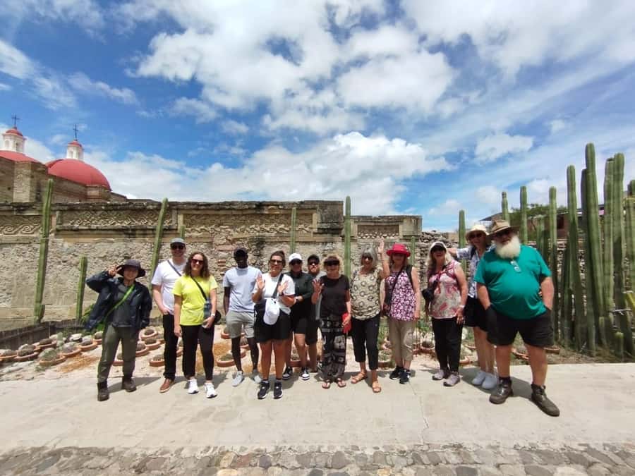Check out Hierve el Agua, Mitla, the Tule Tree, Rugs, and a Mezcal Distillery Tour - Hierve el Agua: the day’s great view