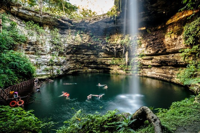Chichen Classic, Cenote Chichikan & Valladolid from Tulum - Lunch is included, but drinks cost extra