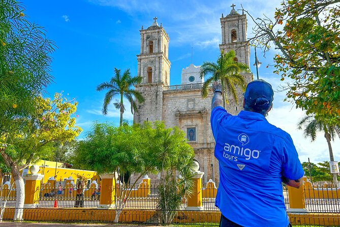 Chichen Itza, Cenote & Valladolid Tour with Tequila and Lunch - A short walk through Valladolid