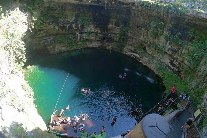 Chichen Itza, Suytun and Ik-Kil Cenote - The return ride and group size