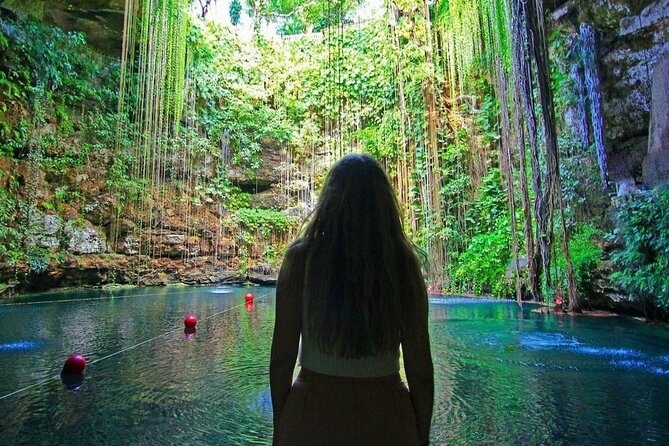Chichen Itza, Yucatecan Buffet, Cenote Saamal and Valladolid - Cenote Saamal and the buffet stop