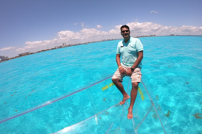Clearboat: Glass-bottom boat ride to the Caribean Sea - Wildlife sightings are a bonus, not a promise