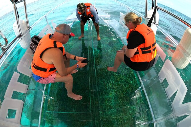 Clearboat: Glass-bottom boat ride to the Caribean Sea - Comfort, timing, and weather concerns