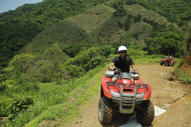 Combo ATV + Zipline R.R - Getting ready for the ATV ride