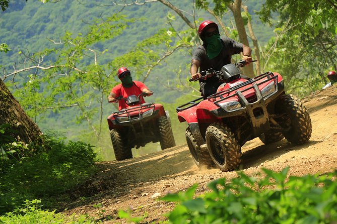 Combo ATV + Zipline R.R - Ziplining above the river
