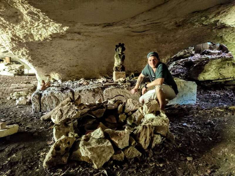 Cozumel: 5-Hour Private Caves and Ruins Tour with Lunch - El Mirador ends the day with an easy beach pause