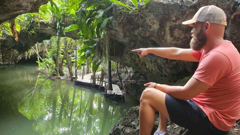 cozumel: ATV adventure with caverns, ruins with transfer - El Cedral and the 30-minute crafts stop
