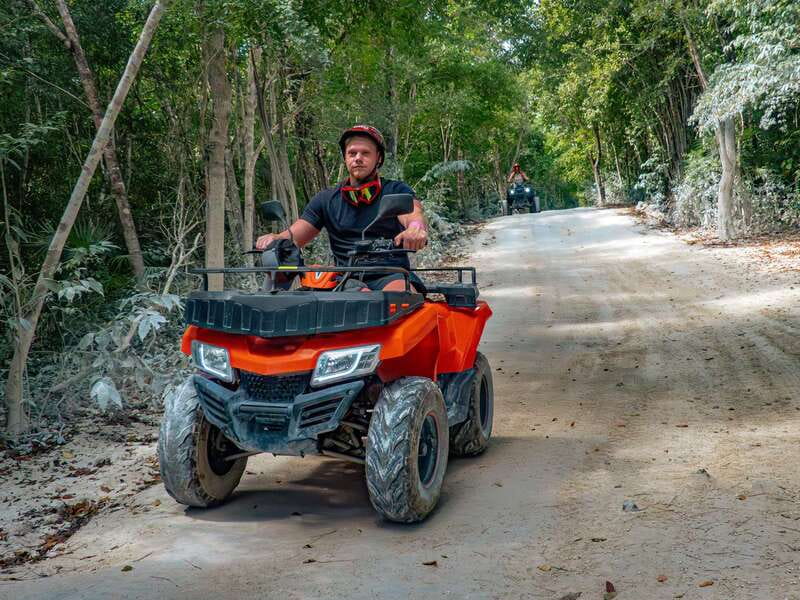 Cozumel: ATV Off-Road Adventure to Jade Cavern - From Cozumel hotels to the road near El Cedral