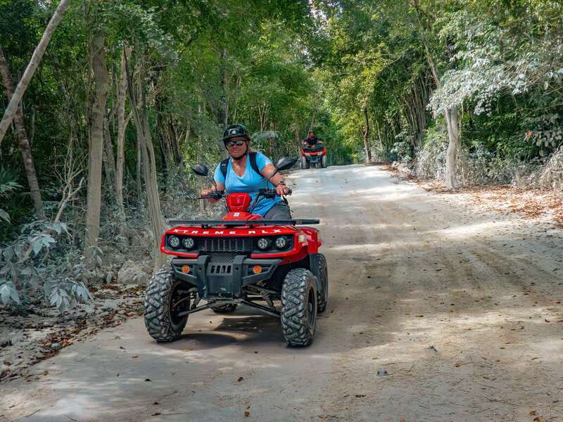 Cozumel: ATV Off-Road Adventure to Jade Cavern - El Cedral, Cozumel’s old Maya village
