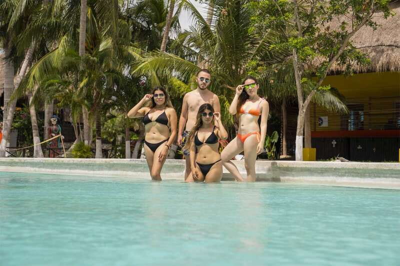 Cozumel: ATV Ride to Jade Cavern, Beach Club Access & Lunch - Two hours at Playa Uvas Beach Club