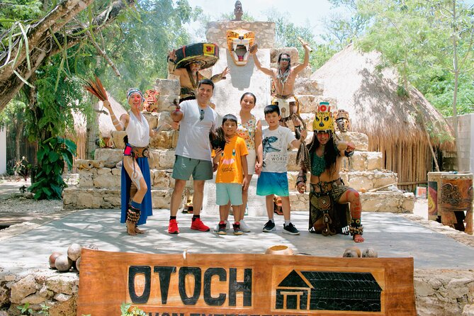 Cozumel Jeep Adventure Natural Cenote & Mayan Experience OTOCH - One half-day, four very different Cozumel stops