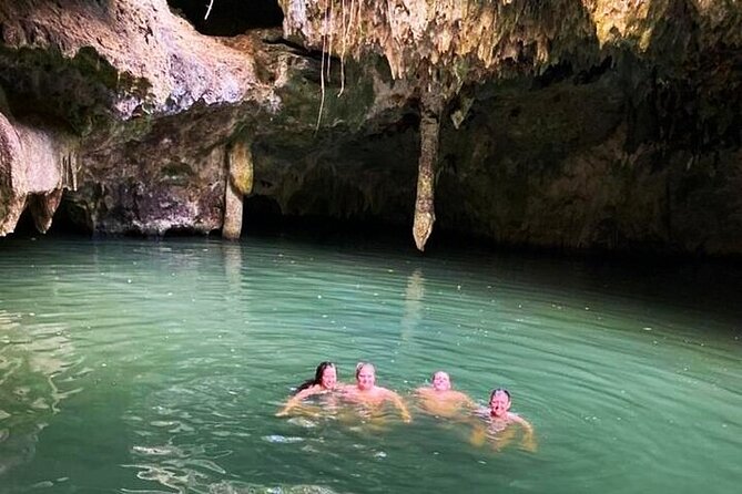 Cozumel Jeep Adventure Natural Cenote & Mayan Experience OTOCH - San Martin Beach: Caribbean views and a proper pause