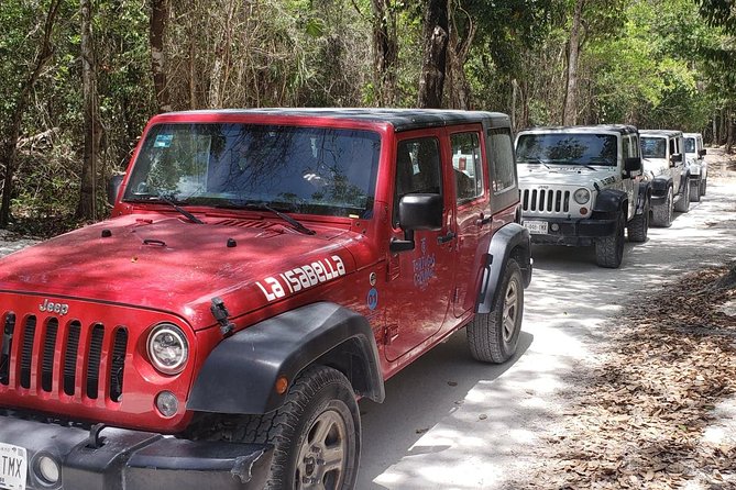 Cozumel Jeep Adventure to Jade Caverns with Lunch and Snorkel - El Cedral, old Cozumel, and a short history lesson