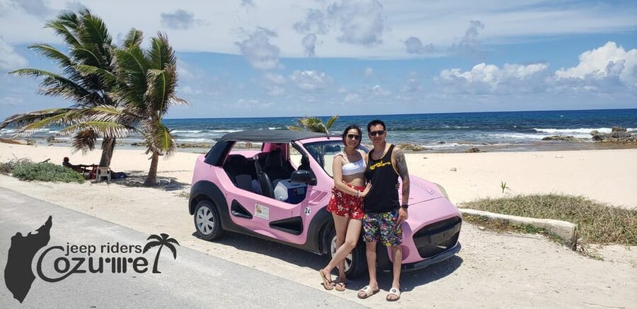 Cozumel: Private Buggy Tour with Lunch & Snorkeling - Chen Rio and the east side’s quieter shore