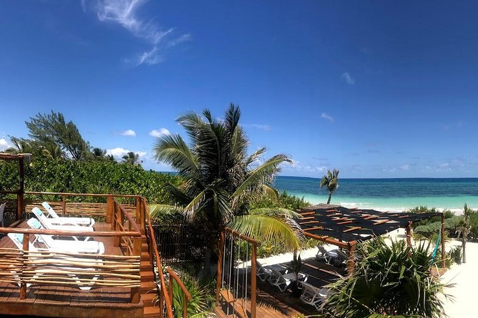 Day excursion to a PRIVATE LUXURY BEACH CLUB with transportation. - What the $699 price really buys