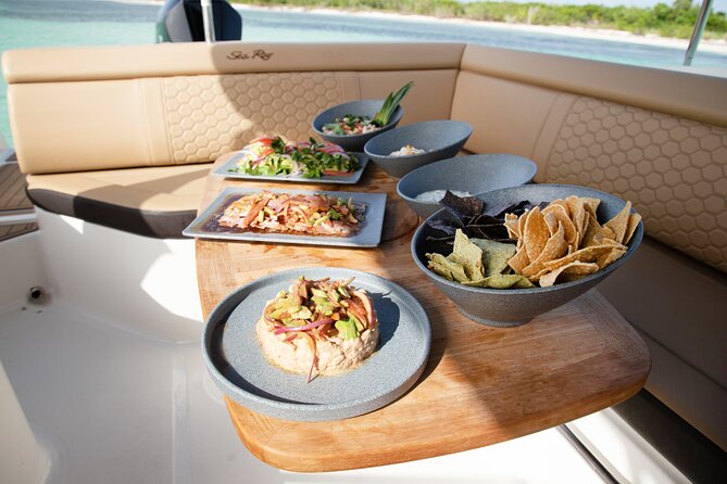 Deluxe Private Boats - 27 ft Sea Ray - What the five-hour schedule feels like