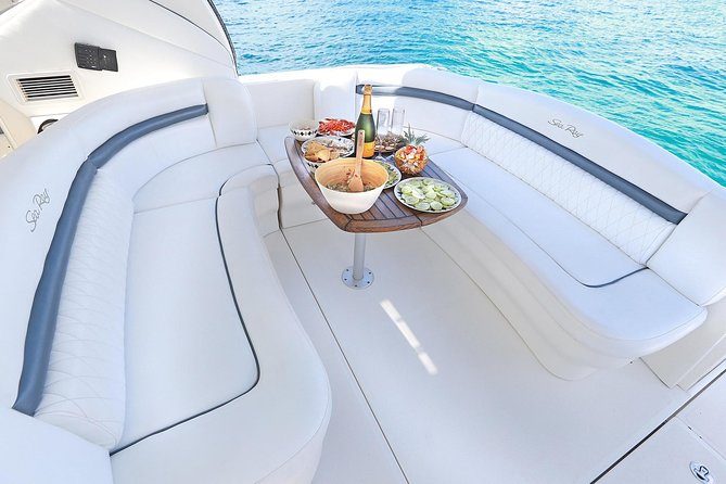 Deluxe Private Boats - 40 ft Sea Ray - Snorkeling with equipment and instruction included