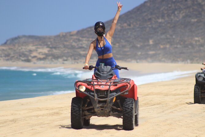 Desert 4x4 ATV Tour with Camel Ride Experience - From Cabo hotels to the G-Force park
