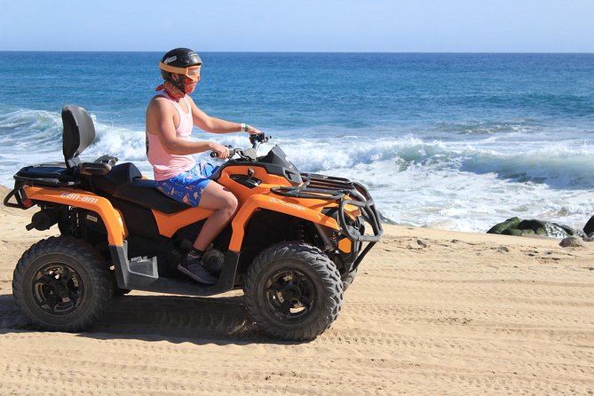 Desert 4x4 ATV Tour with Camel Ride Experience - One hour with camels on the beach