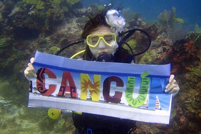 Diving in the Mexican Caribbean for Beginners | 2 Tanks 2 Dives | All Inclusive - The 35-minute lesson and pool practice