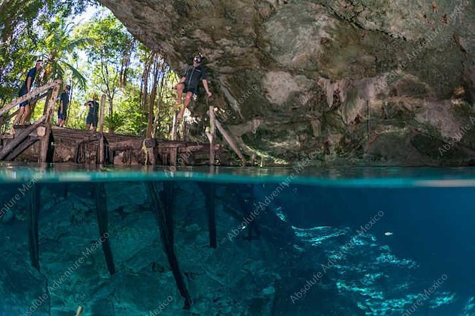 Dos Ojos Cenote VIP Private Tour – Snorkeling & Mayan Lunch - Inside the cenotes with a private guide