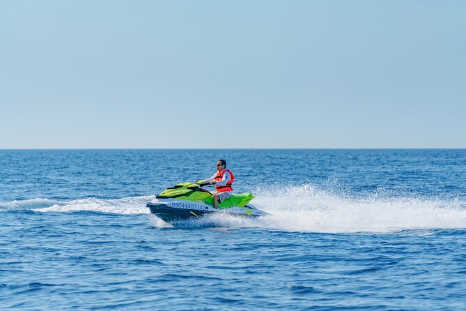 Double Jet Ski and Boat Ride in The Sea of Cortez Guided Tour - Getting comfortable on the double jet ski